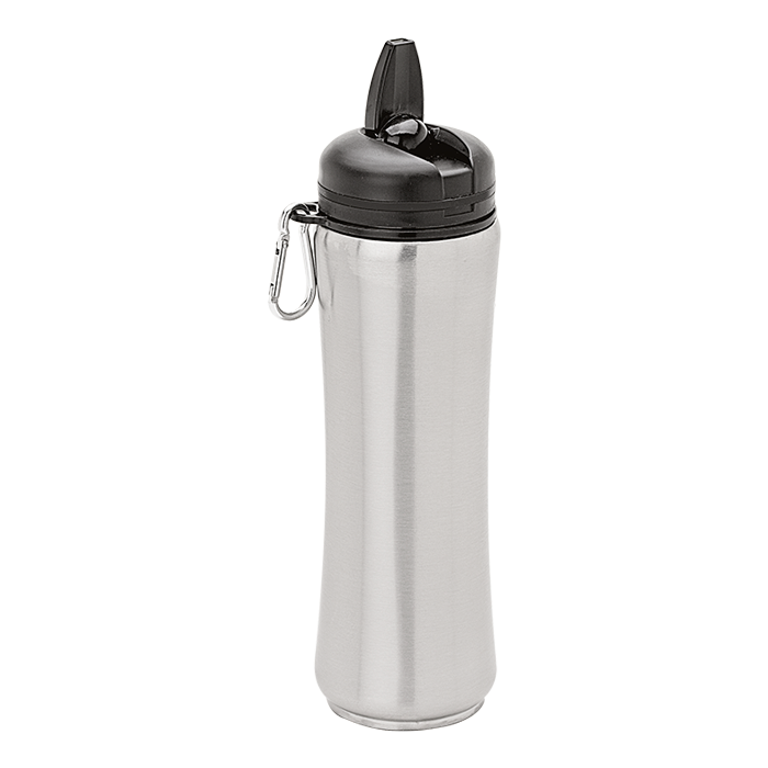 750ml Stainless Steel Bottle with Carabiner