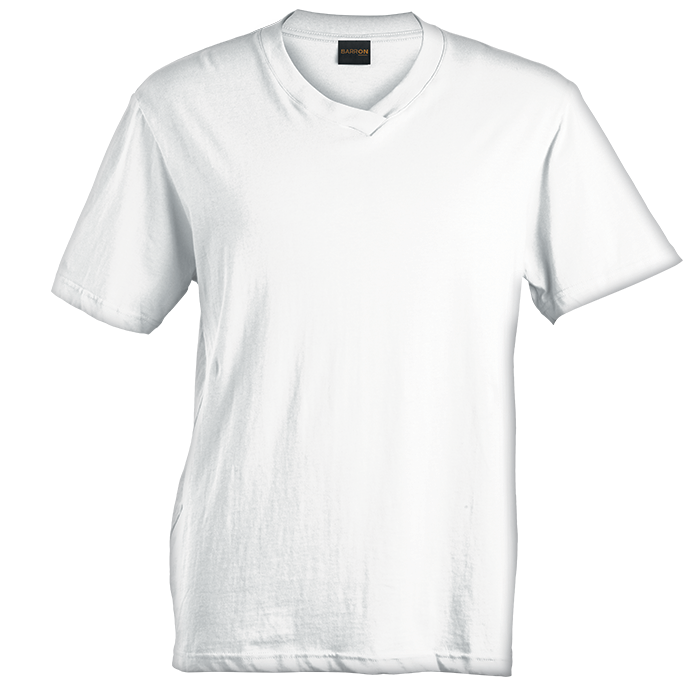 180g Barron V-Neck T-Shirt (TSV180B)