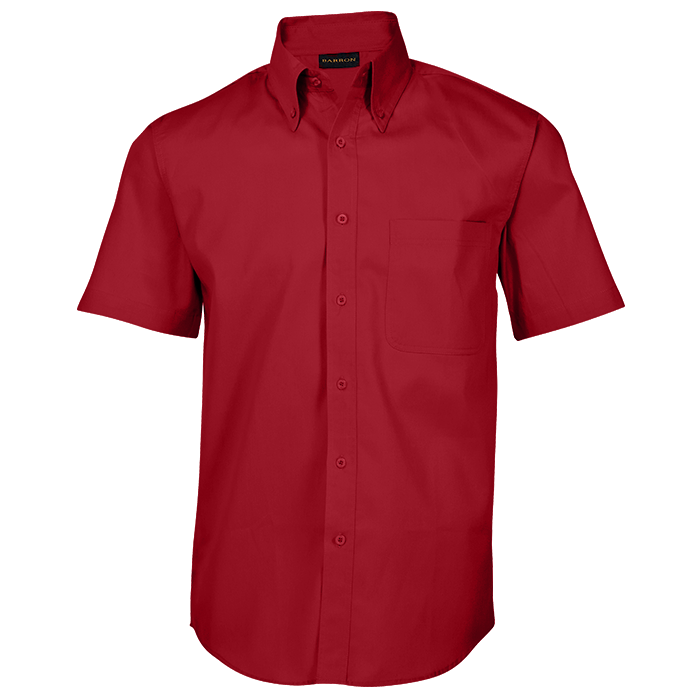 Brushed Cotton Twill Lounge Short Sleeve Mens