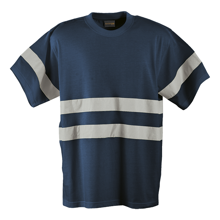 150g Poly Cotton Safety T-Shirt with tape (TSS150BT)