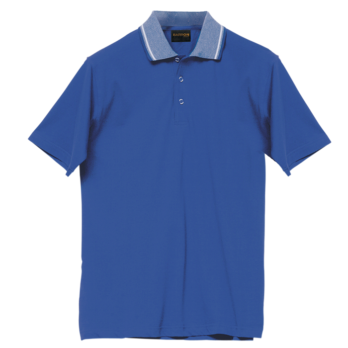 Jacquard Collar Golfer Mens