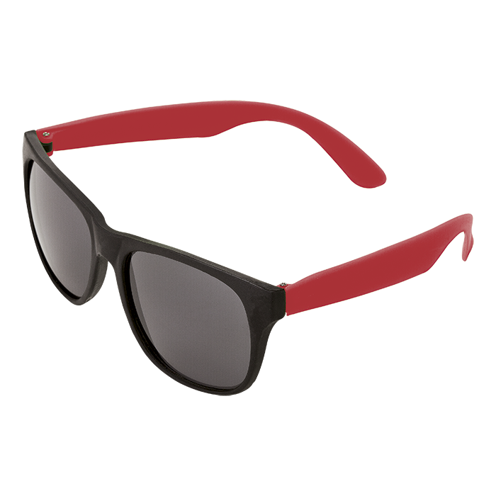 Sunglasses with Fluorescent Sides