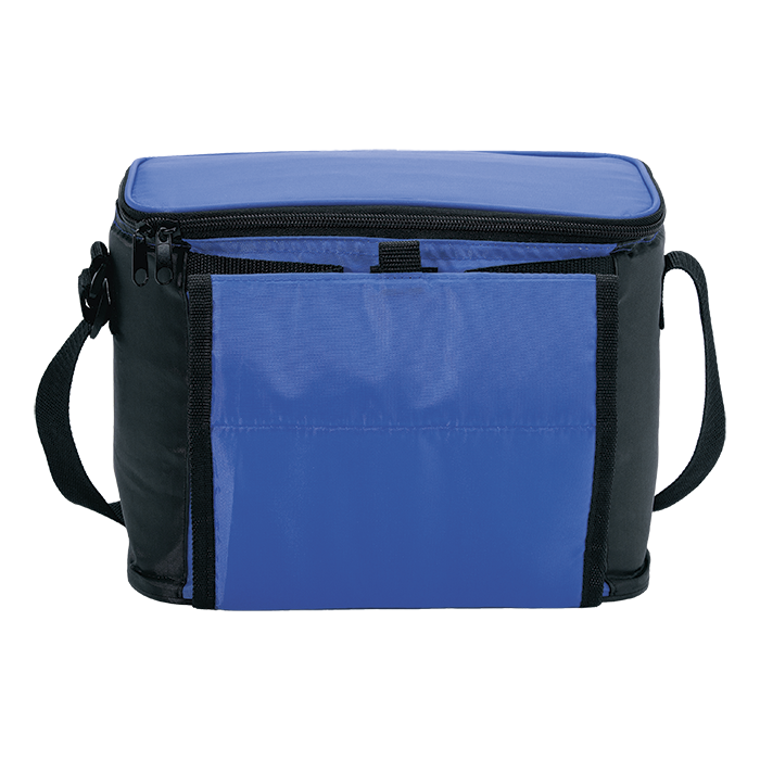 Cooler with Folding Cup Holders