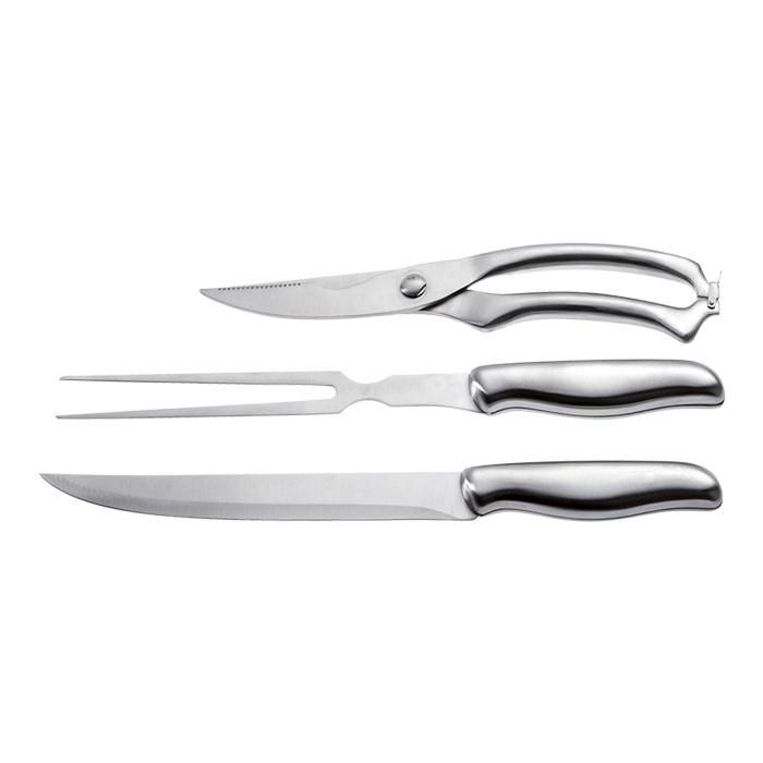 Carving Set in Aluminium Case