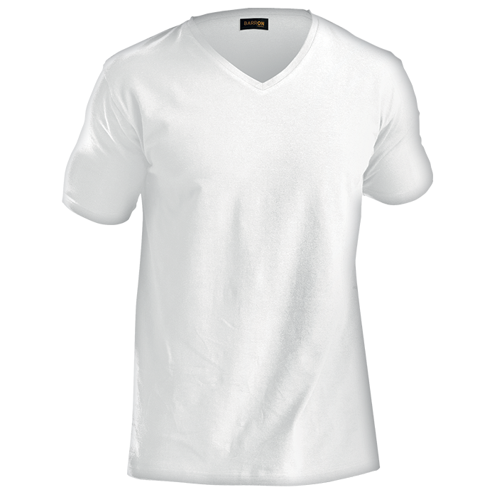 170g Slim Fit V-Neck T-Shirt Mens