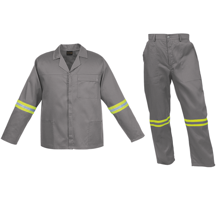 Barron Budget Poly Cotton Conti Suit with Reflective (CS-BR)