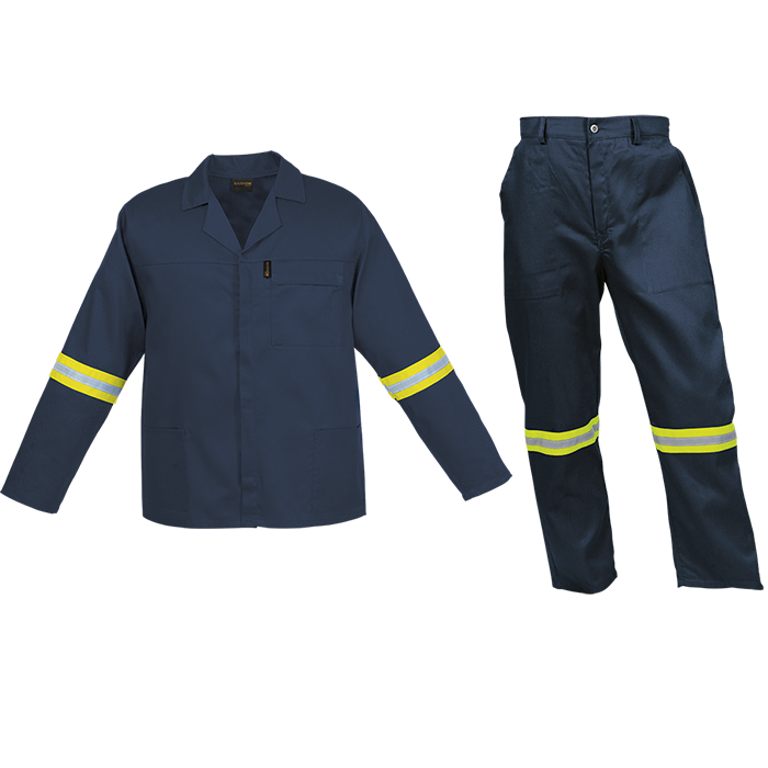 Barron Budget Poly Cotton Conti Suit with Reflective (CS-BR)