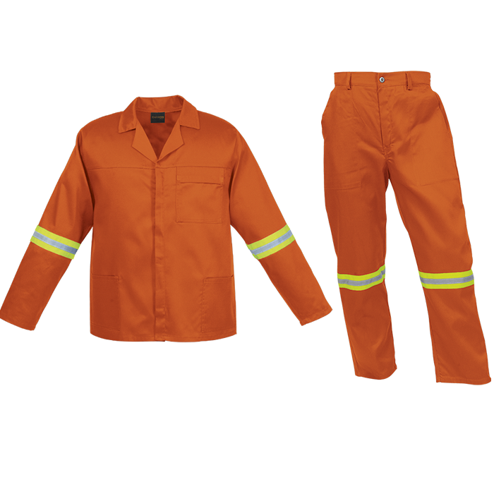 Barron Budget Poly Cotton Conti Suit with Reflective (CS-BR)