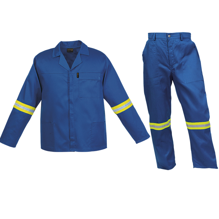 Barron Budget Poly Cotton Conti Suit with Reflective (CS-BR)