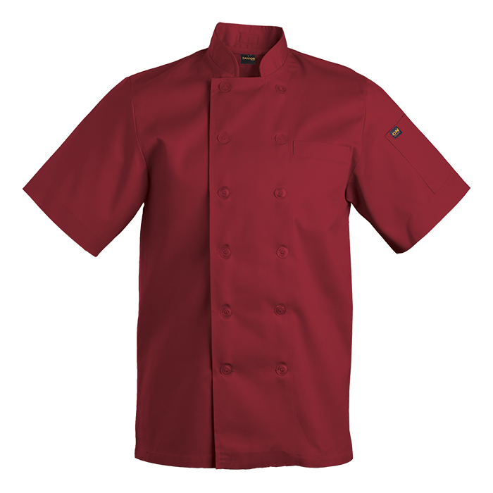 Savona Short Sleeve Chef Jacket Mens