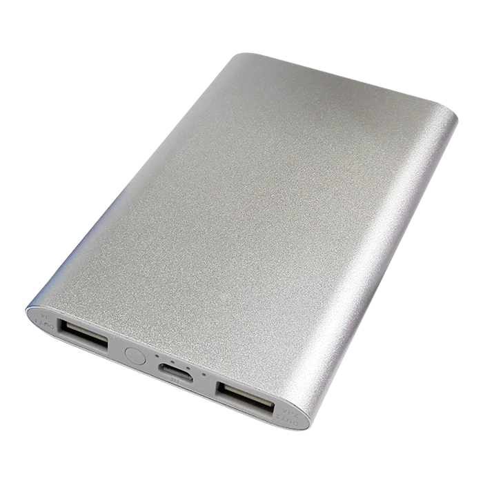 Slim Aluminium 4000 mAh Powerbank