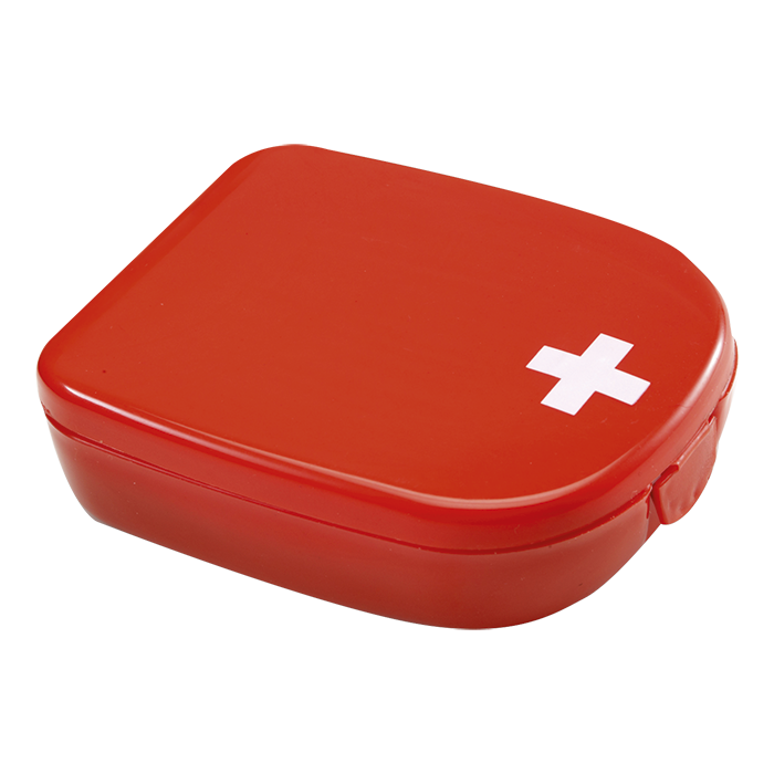 First Aid Kit in Plastic Case