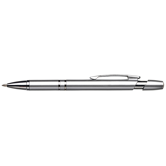 Dual Ring Metallic Ballpoint Pen