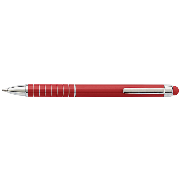 Aluminium Ballpoint Pen with Matching Colour Stylus