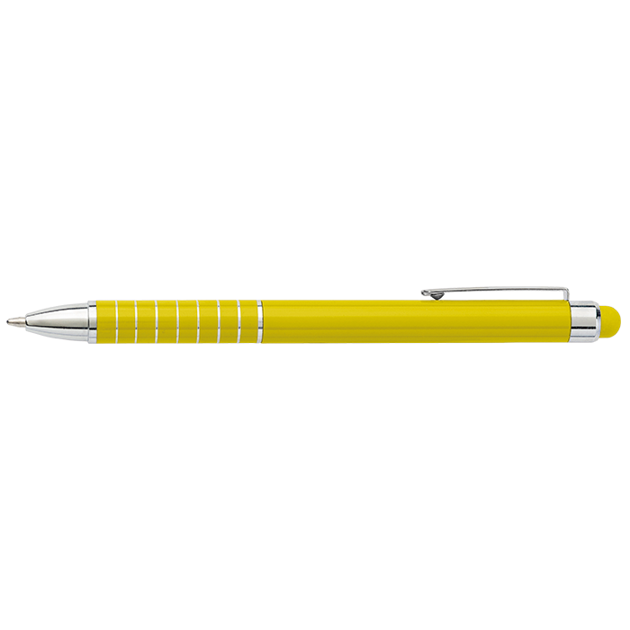 Aluminium Ballpoint Pen with Matching Colour Stylus