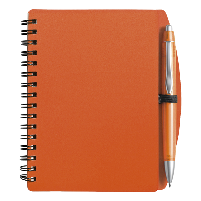 A6 Spiral Notebook and Pen