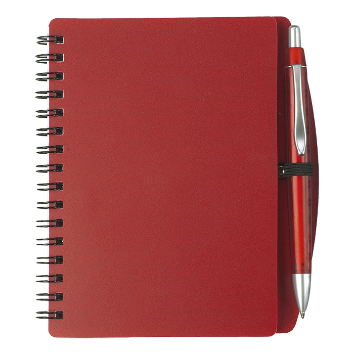 A6 Spiral Notebook and Pen