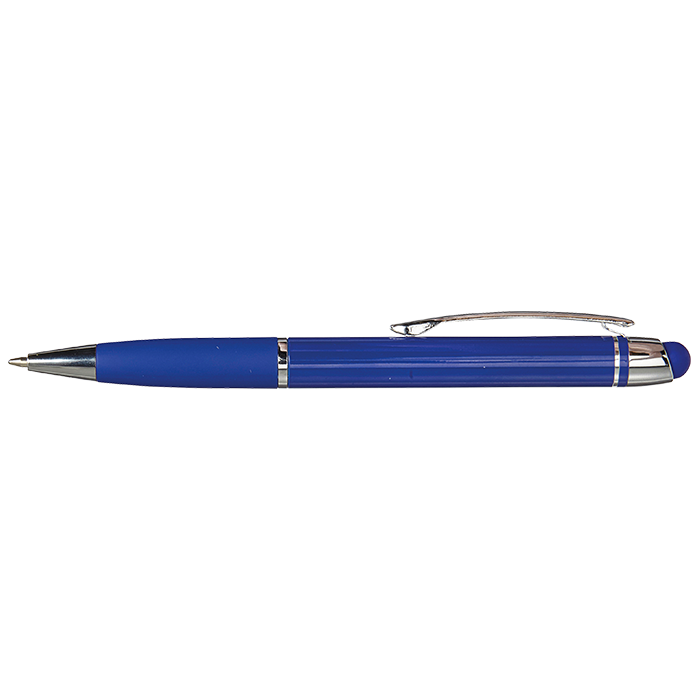 Stylus Ballpoint Pen with Matching Coloured Grip