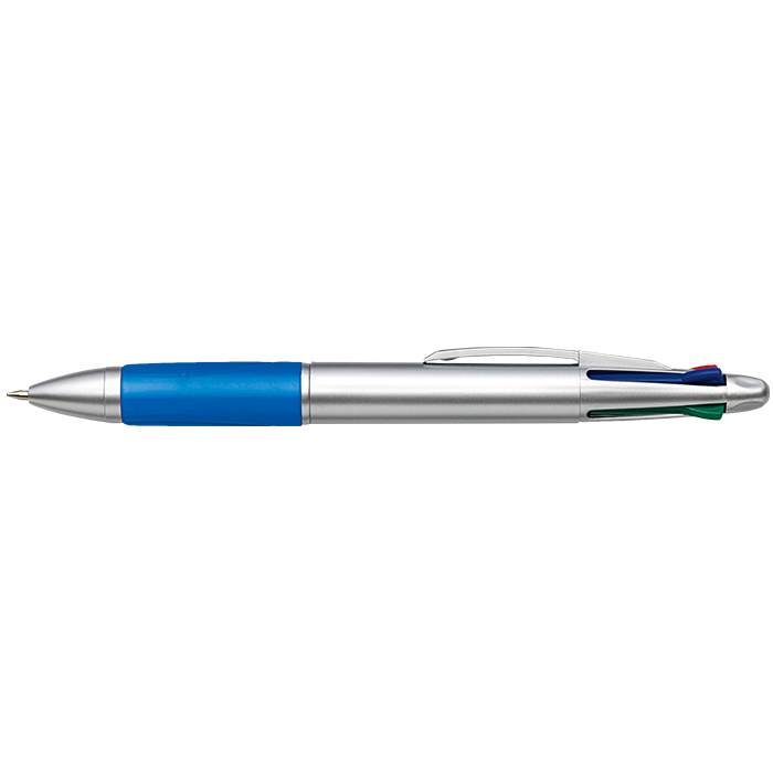 4 Colour Ballpoint Pen with Rubber Grip