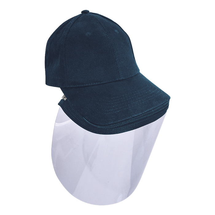 VIZIP 6 Panel Brushed Cotton Caps (Box of 10)