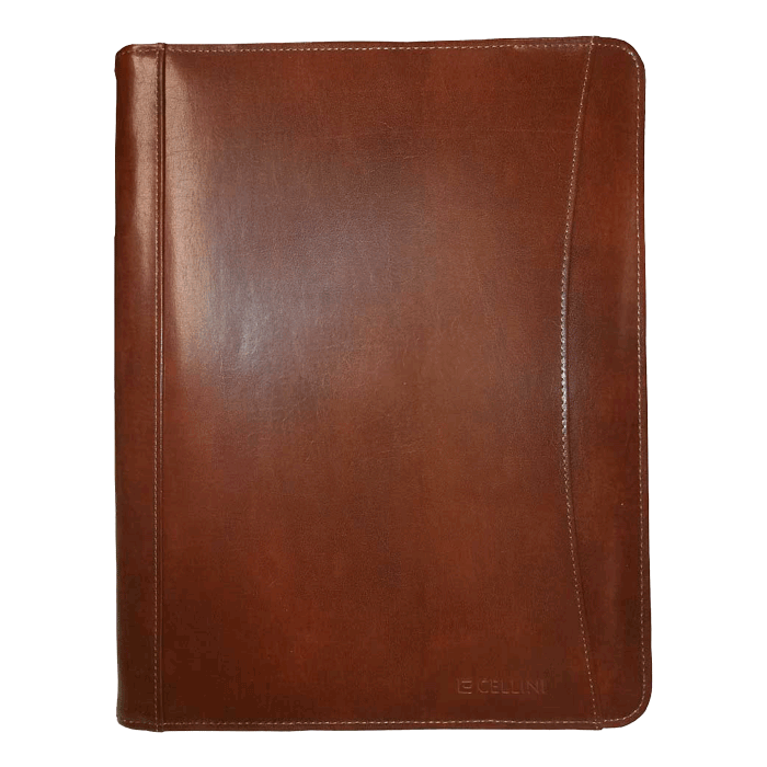 Cellini Agenda A4 Zip Around Leather Folder