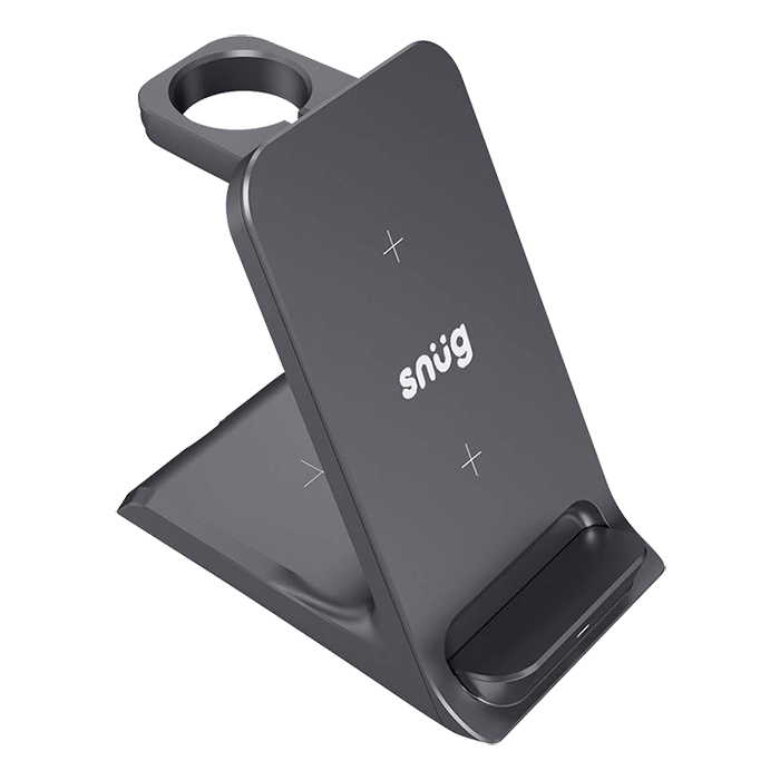 Snug 3 In 1 Wireless Charger Stand 15W