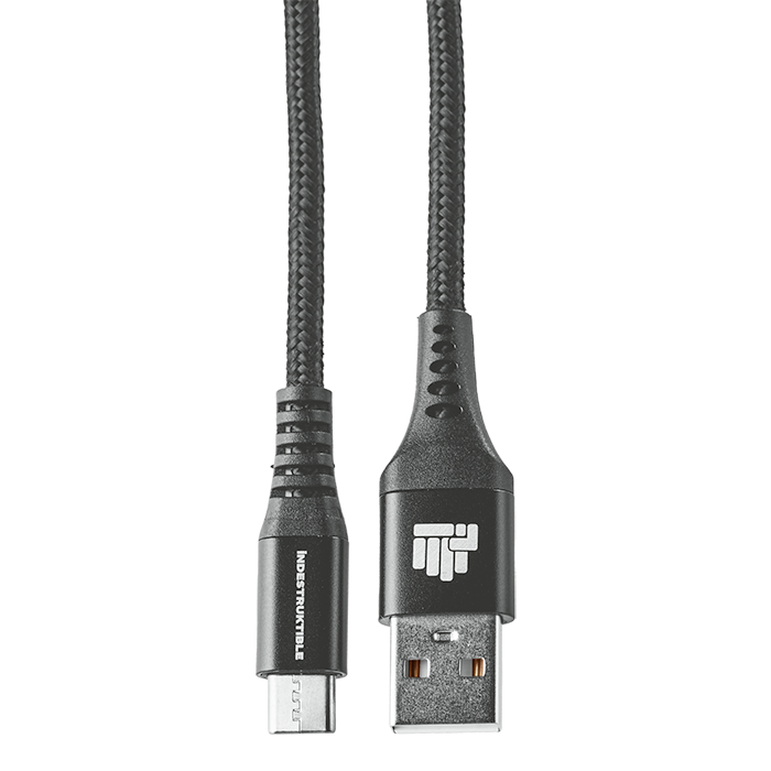 1.8m Nylon Braided Micro-USB Cable