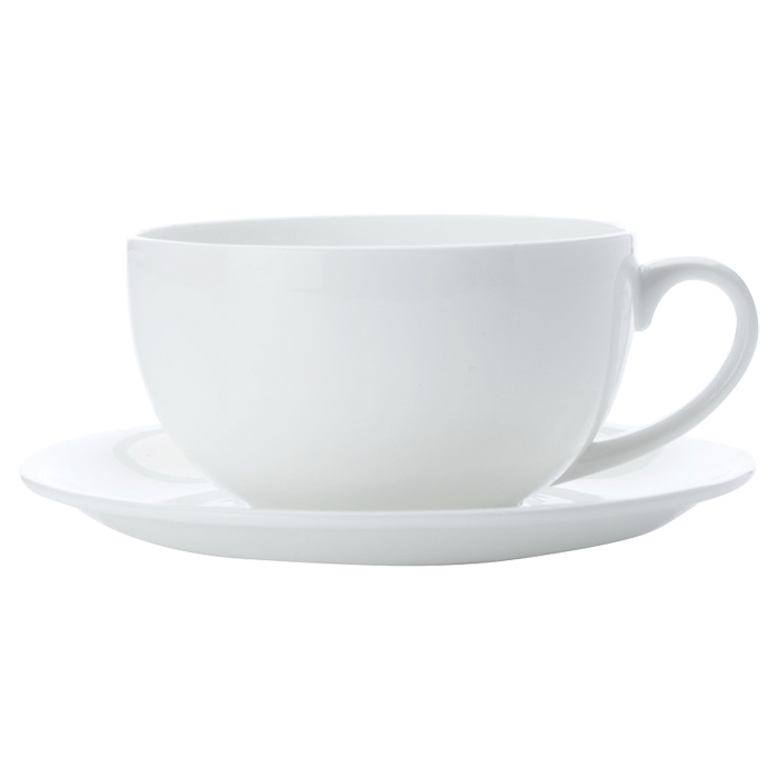 Cashmere Cappuccino Cup and Saucer 350ml