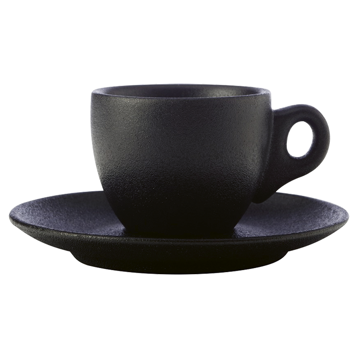 Caviar Demi Cup and Saucer 100ml