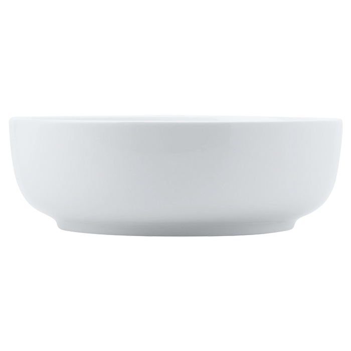 White Basics Contemporary Serving Bowl