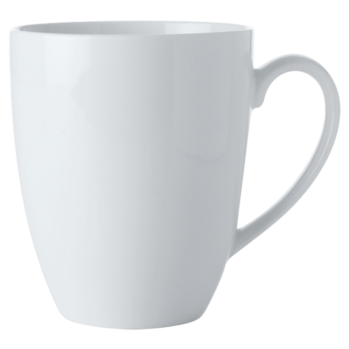 White Basics Coupe Mug 450ml