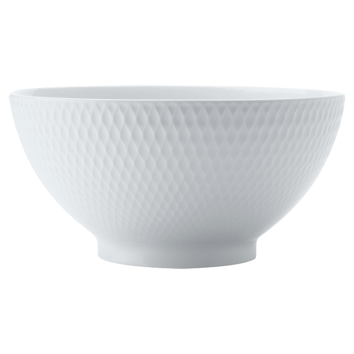 White Basics Diamonds Noodle Bowl