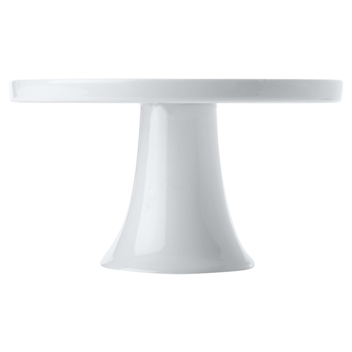 White Basics Footed Cake Stand