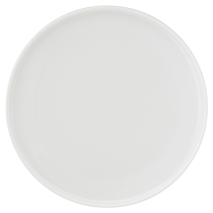 White Basics High Rim Plate