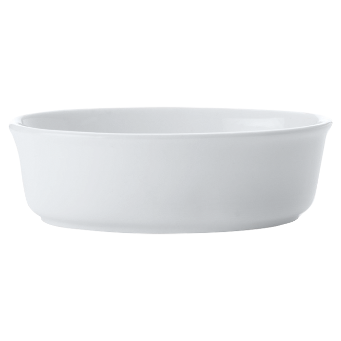 White Basics Pie Dish Oval