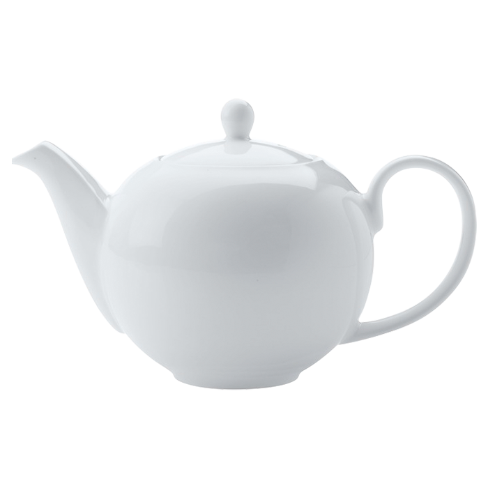 White Basics Teapot 1l