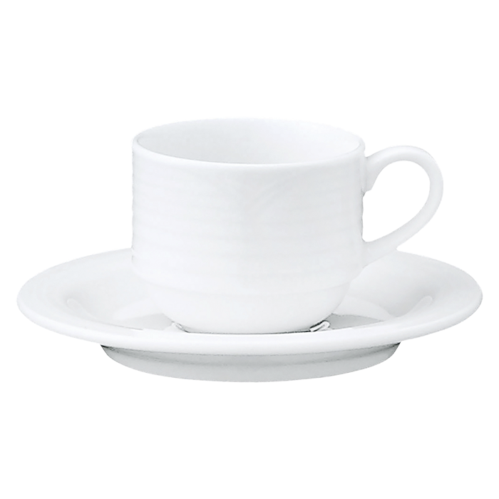 Arctic White Stackable Espresso Cup Only 100ml