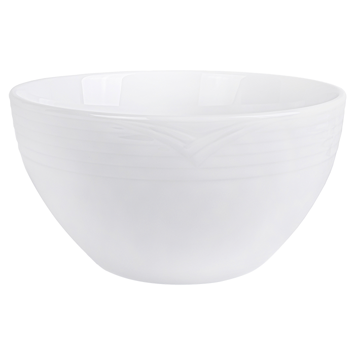 Arctic White Round Bowl