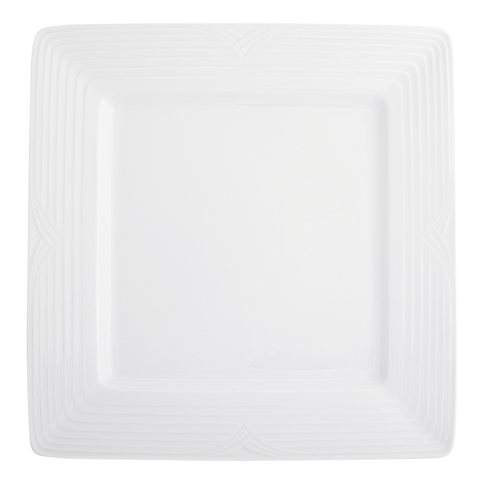 Arctic White Square Plate